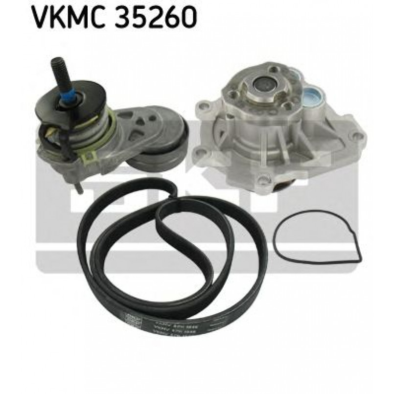 VKMC 35260 SKF - Насос охолоджуючої рідини + комплект зубчатого ремня